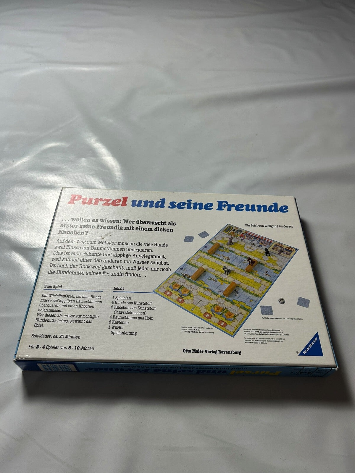Purzel und seine Freunde  Ravensburger Brettspiel Kinderspiel  Vollständig - Ansicht 10