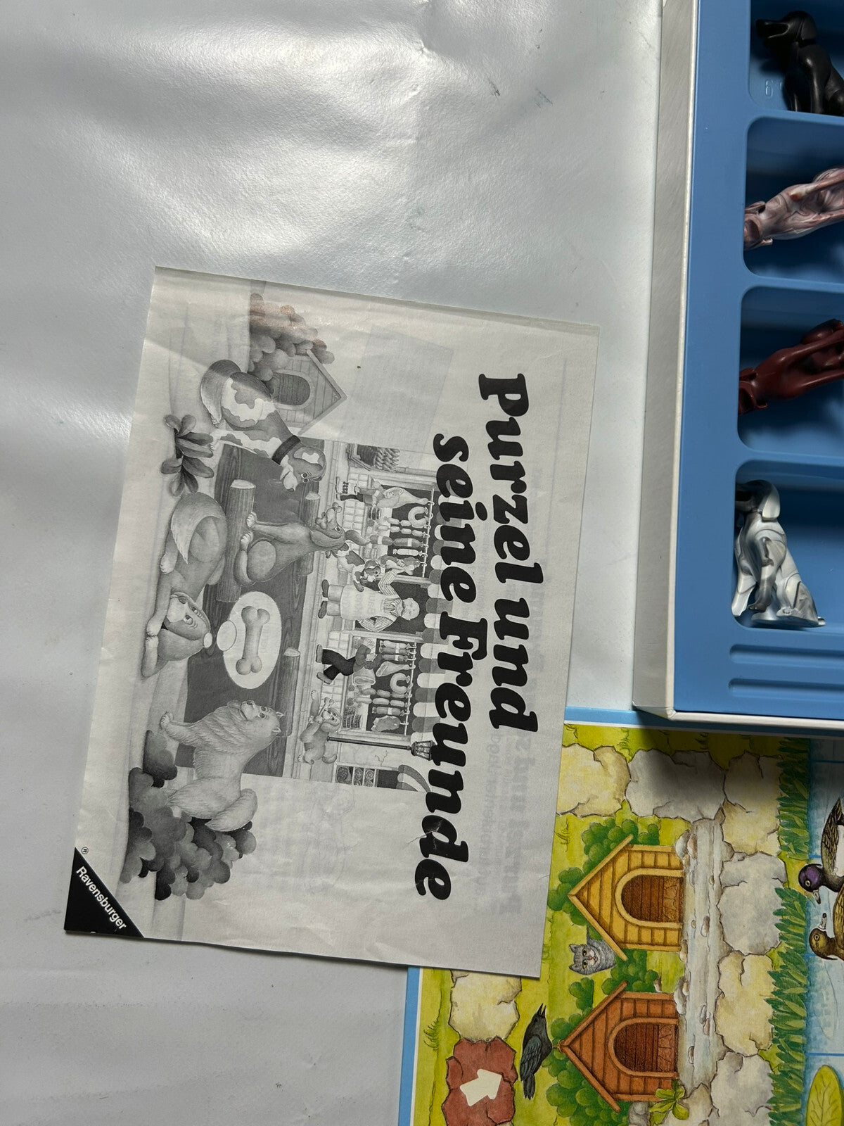 Purzel und seine Freunde  Ravensburger Brettspiel Kinderspiel  Vollständig - Ansicht 7