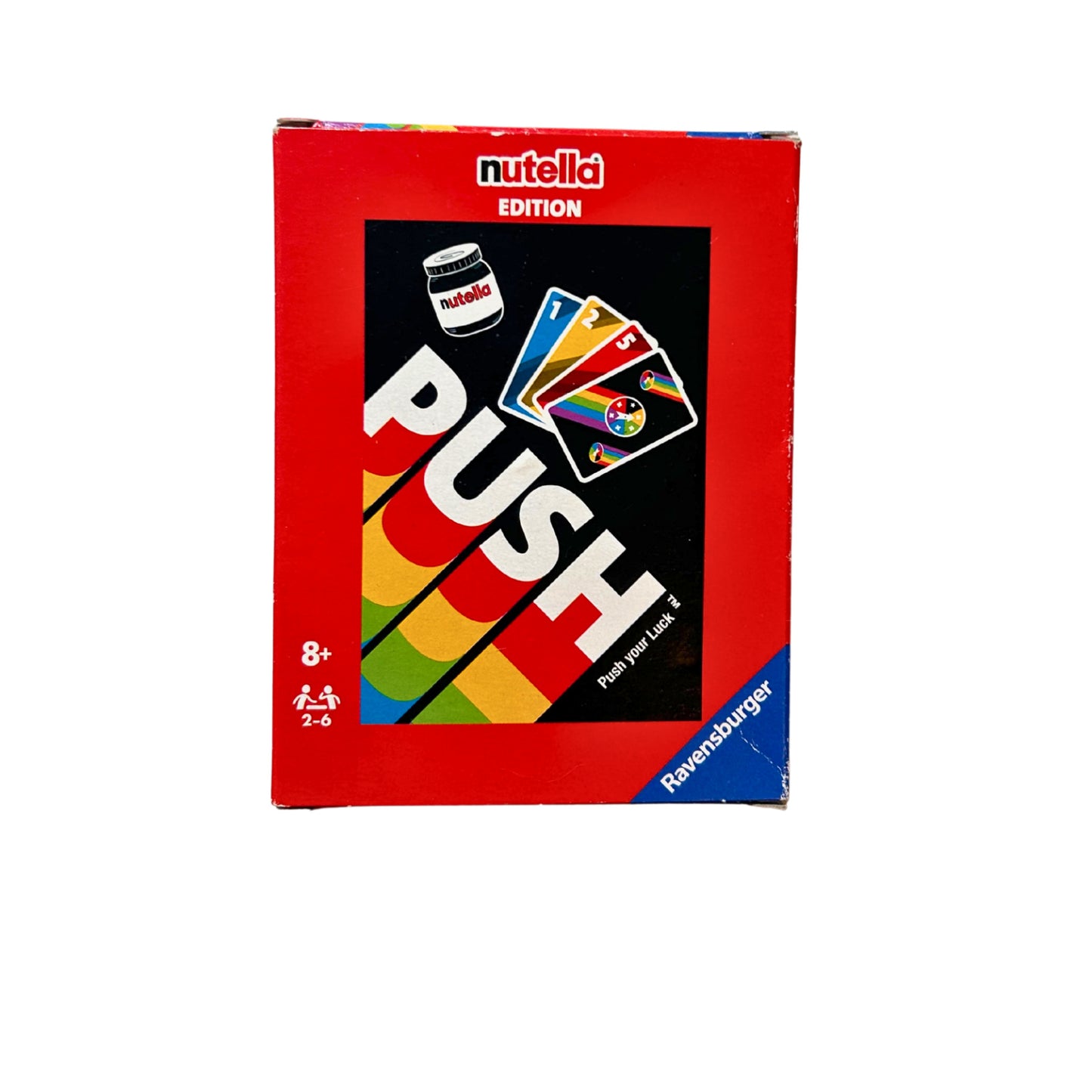 PUSH YOUR LUCK - NUTELLA EDTION - RAVENSBURGER – SKU A12307 – Gesellschaftsspiel gebraucht kaufen bei Brettspielimperium