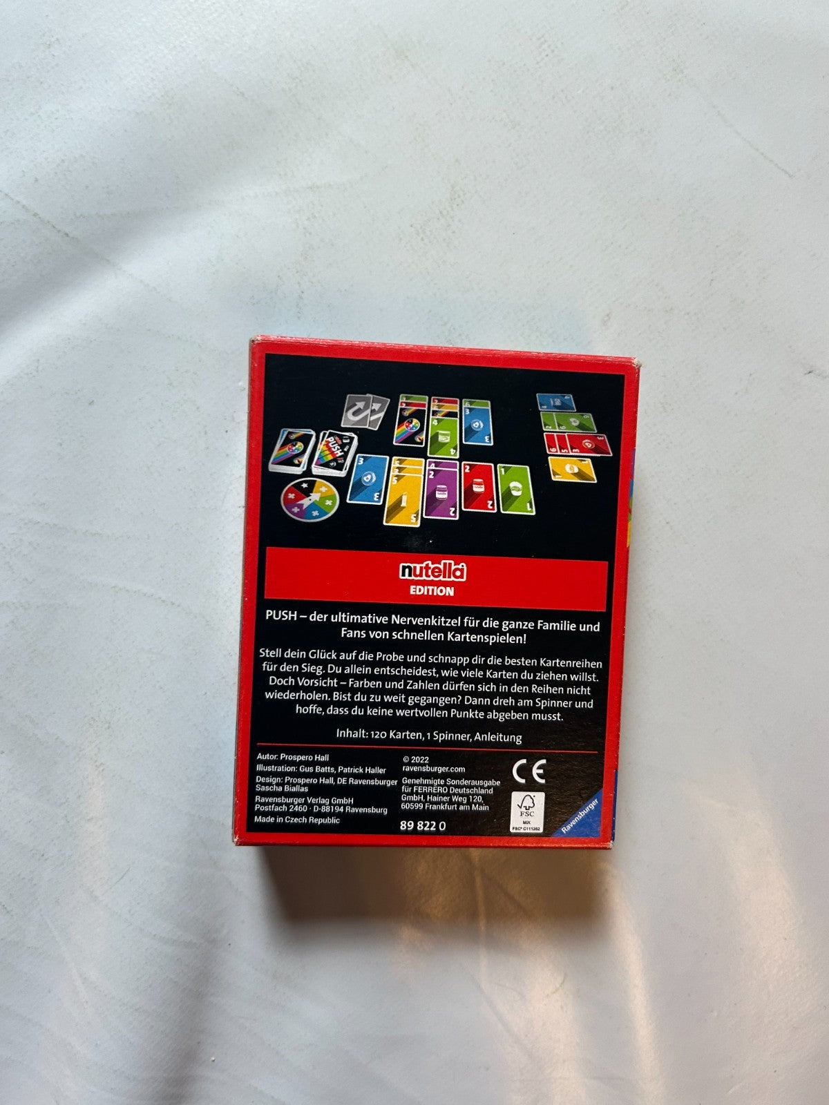 PUSH YOUR LUCK  NUTELLA EDTION  RAVENSBURGER  Vollständig - Ansicht 8