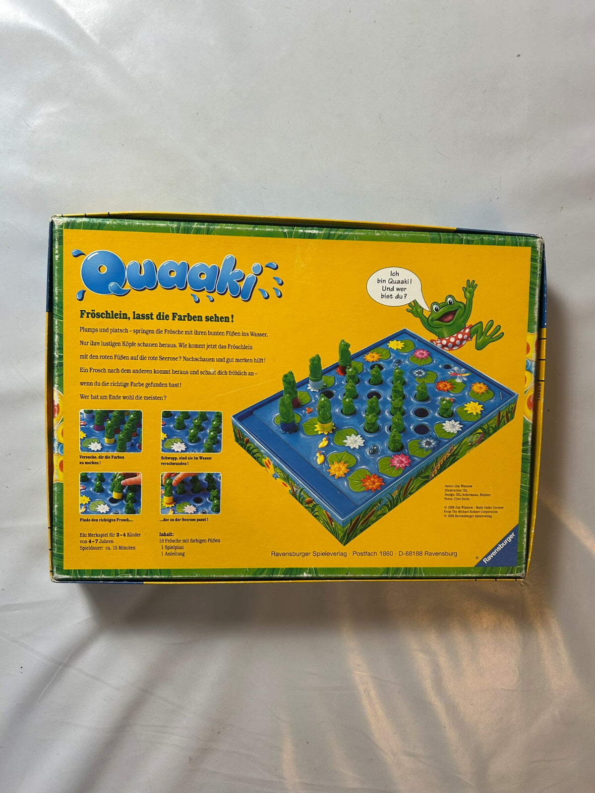 Quaaki  Ravensburger Brettspiel 1998 - Vollständig - Ansicht 9