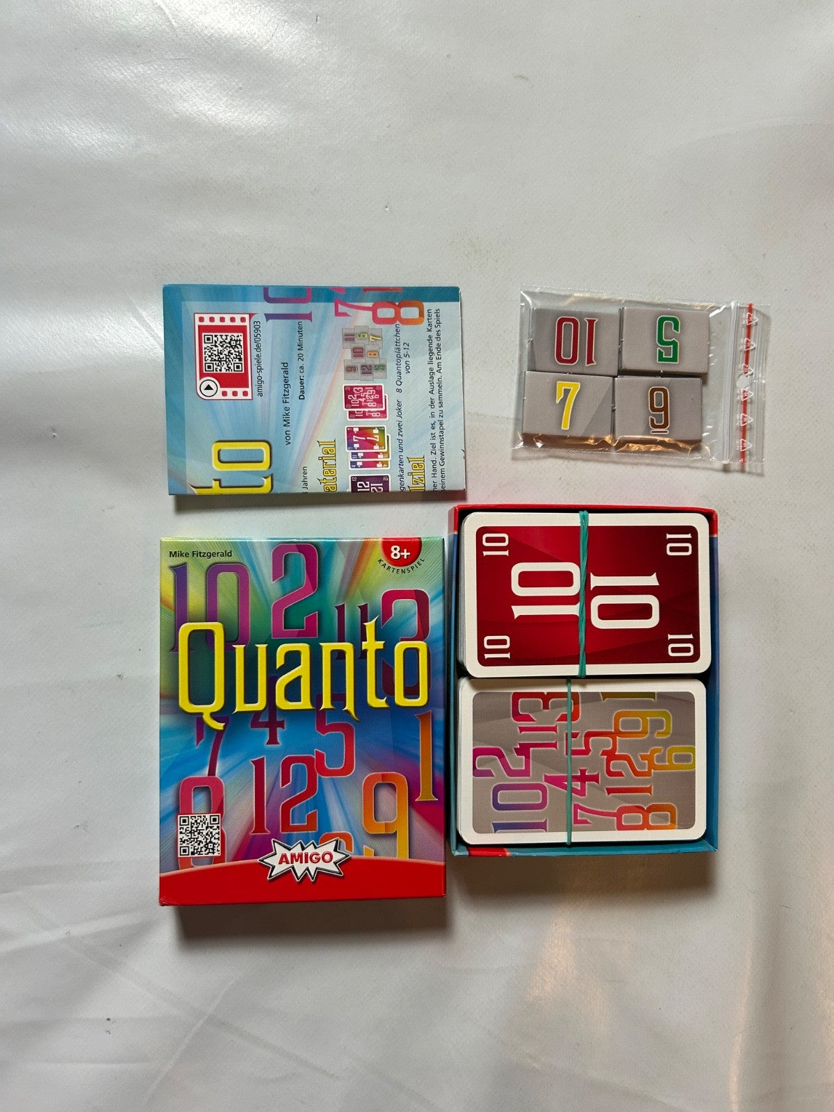 Quanto Amigo  Kartenspiel  kniffliges spannendes Spiel  VOLLSTÄNDIG - Ansicht 6