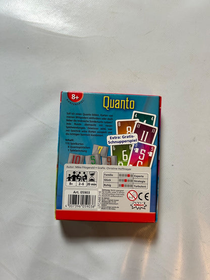 Quanto Amigo  Kartenspiel  kniffliges spannendes Spiel  VOLLSTÄNDIG - Ansicht 8