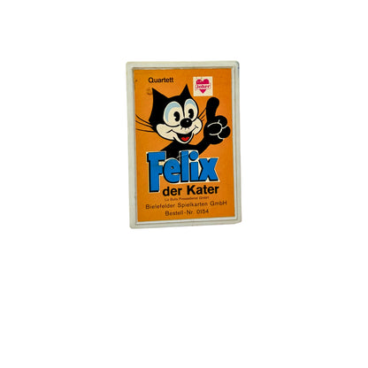QUARTETT FELIX der KATER Bielefelder Spielkarten 0154 60er J. – SKU A5162 – Kartenspiel gebraucht kaufen bei Brettspielimperium