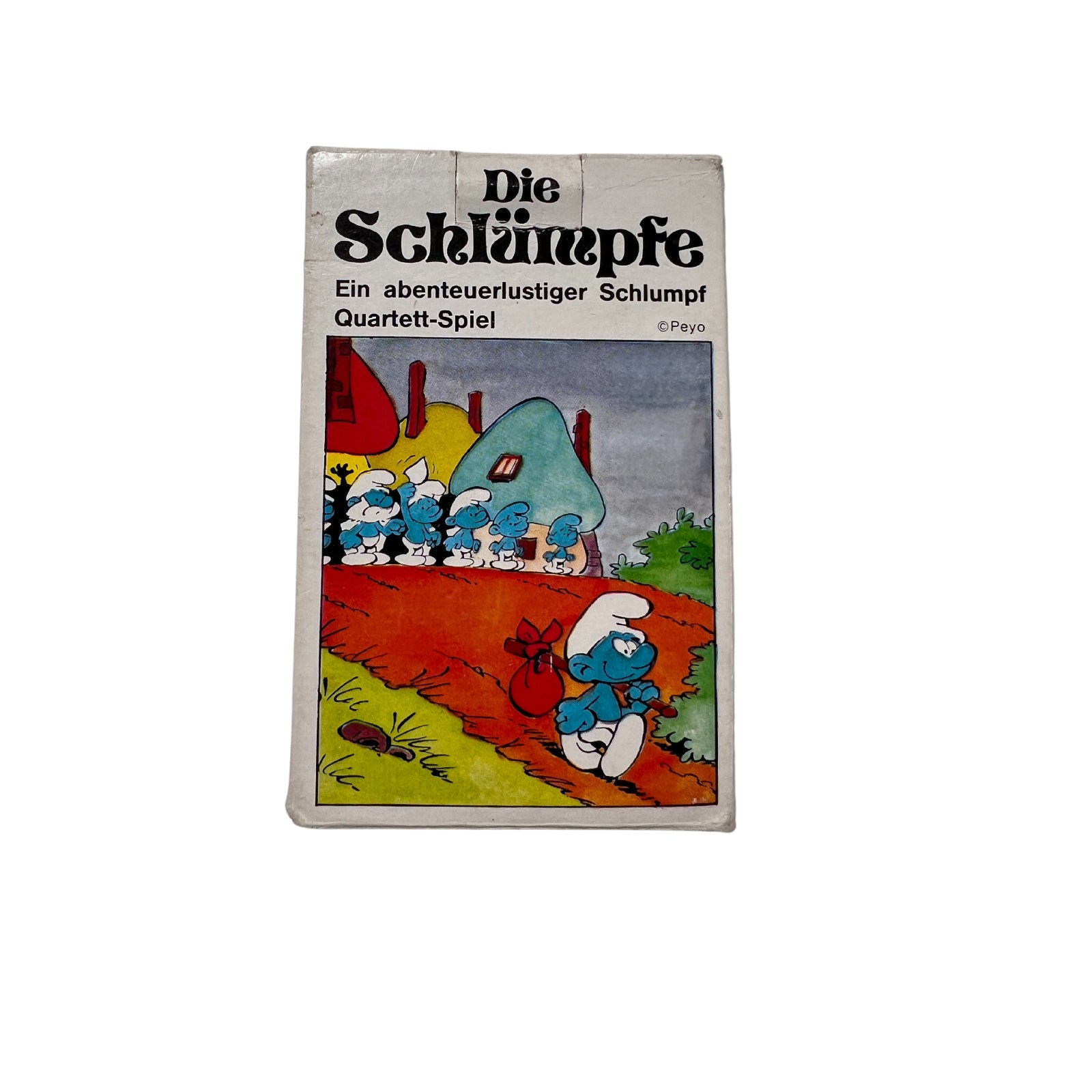 Quartett Schlümpfe Komplett 70er Peyo – SKU A5849 – Kartenspiel gebraucht kaufen bei Brettspielimperium