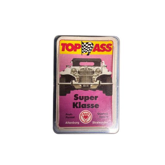 QUARTETT TOP ASS SUPER KLASSE von ASS 3039/9 – SKU A5372 – Kartenspiel gebraucht kaufen bei Brettspielimperium