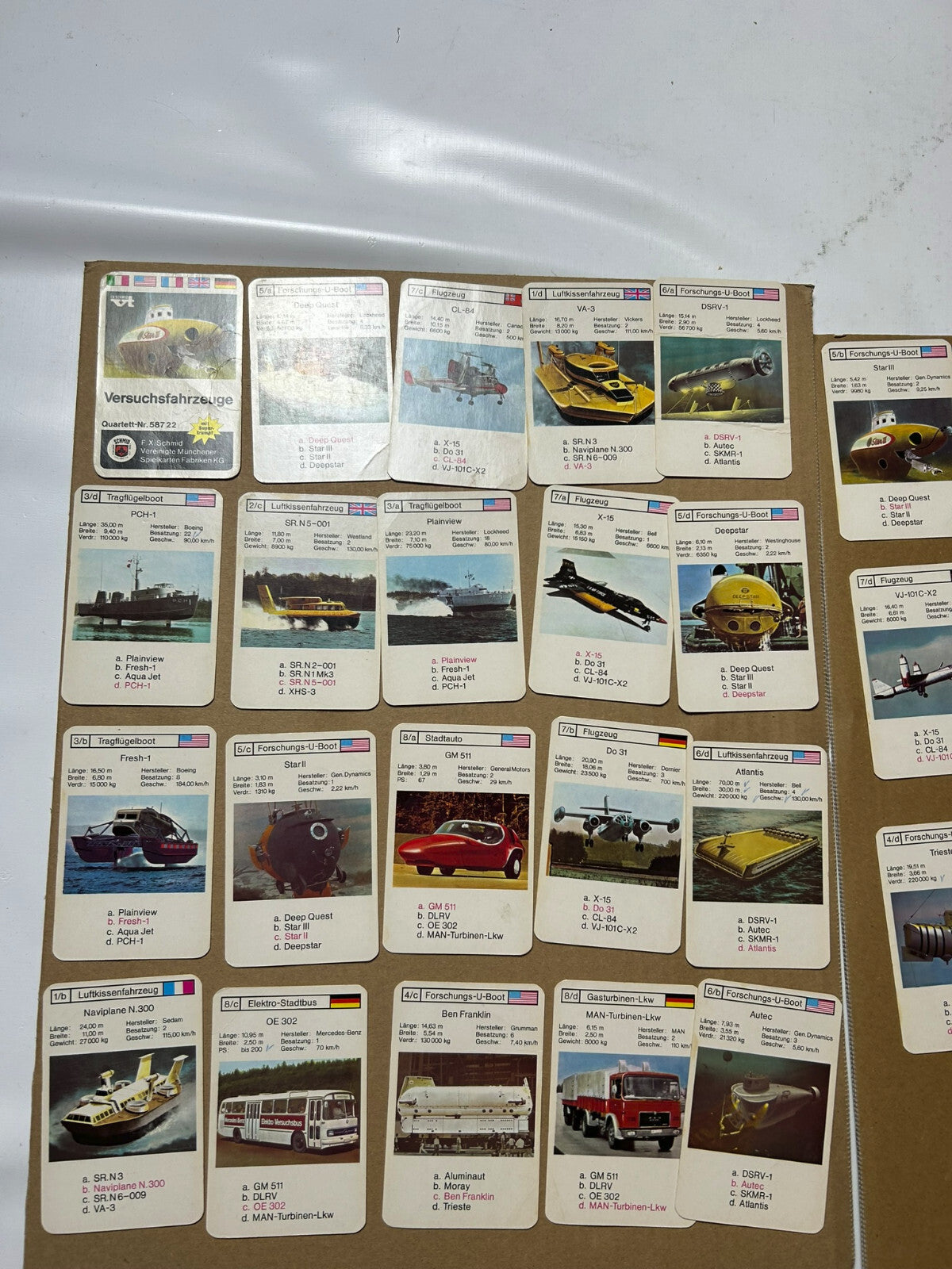 Quartett - Versuchsfahrzeuge, FX Schmidt, 587 22 - Ansicht 3