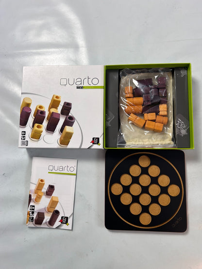 Quarto mini Blaise Muller Brettspiel Strategie 2015 Gigamic  Vollständig - Ansicht 2