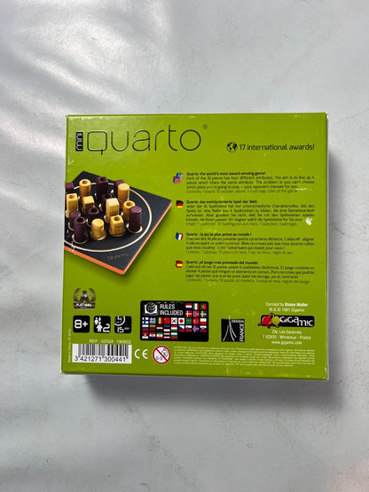 Quarto mini Blaise Muller Brettspiel Strategie 2015 Gigamic  Vollständig - Ansicht 9