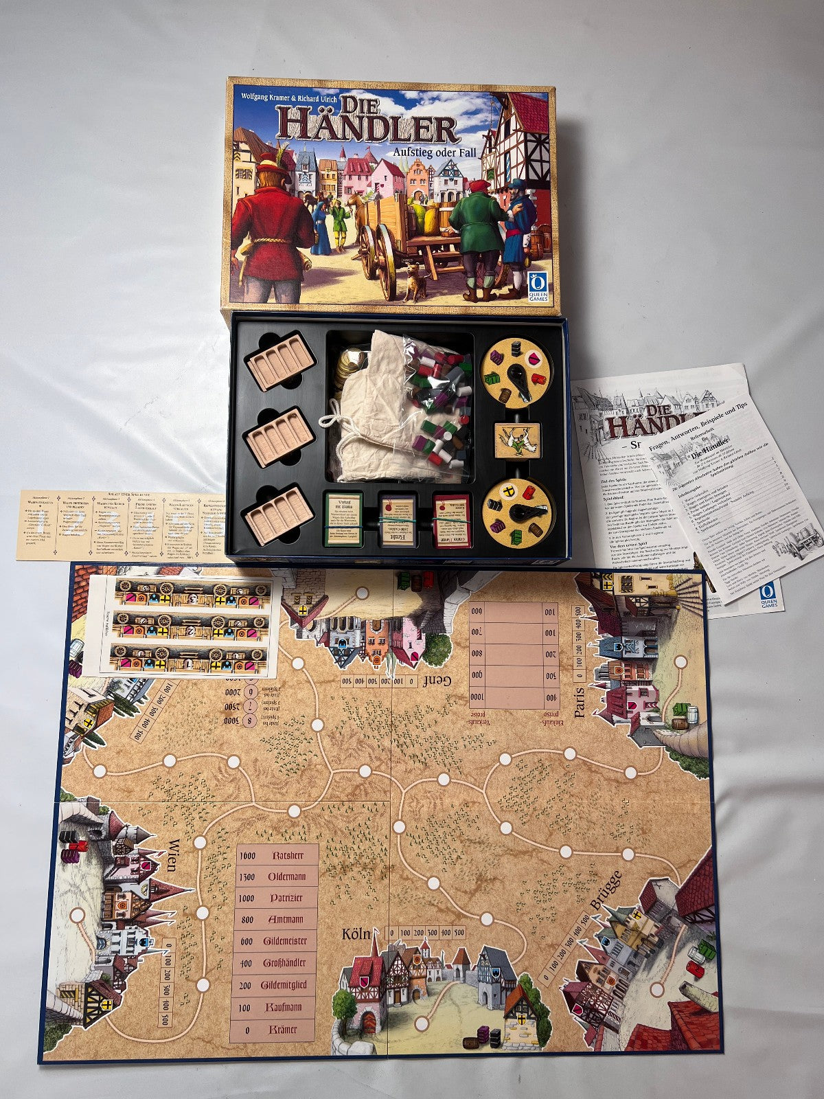 Queen Games Die Händler Aufstieg oder Fall  Vollständig - Ansicht 3