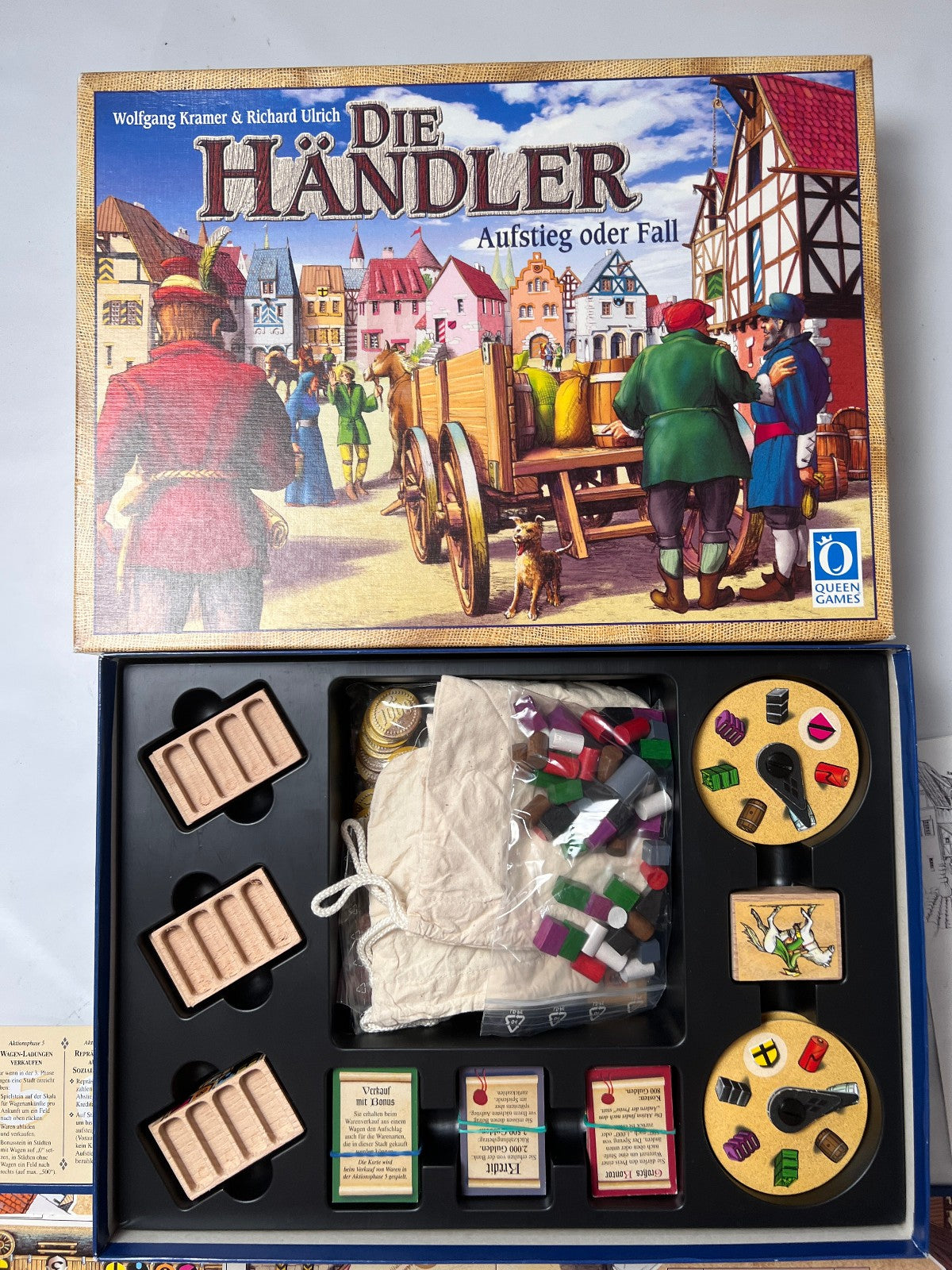 Queen Games Die Händler Aufstieg oder Fall  Vollständig - Ansicht 4