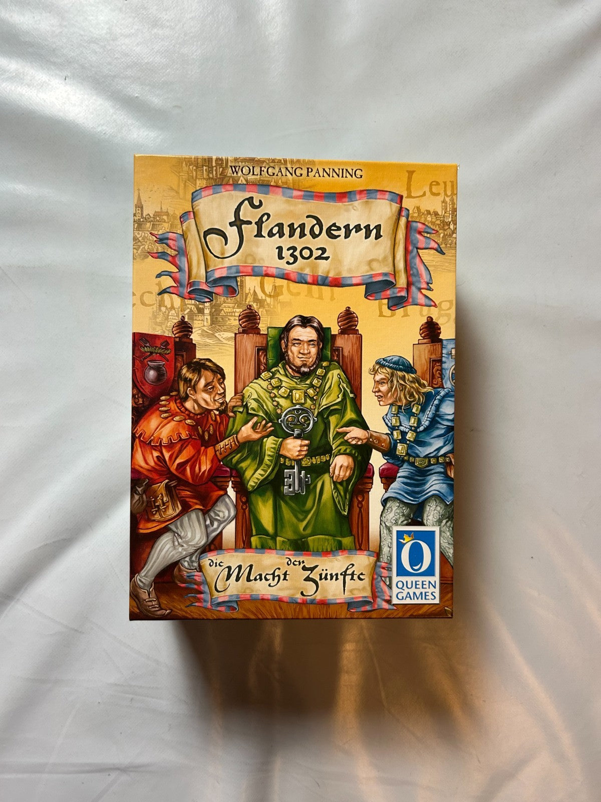 QUEEN GAMES  FLANDERN 1302  DIE MACHT DER ZÜNFTE  Vollständig - Ansicht 2