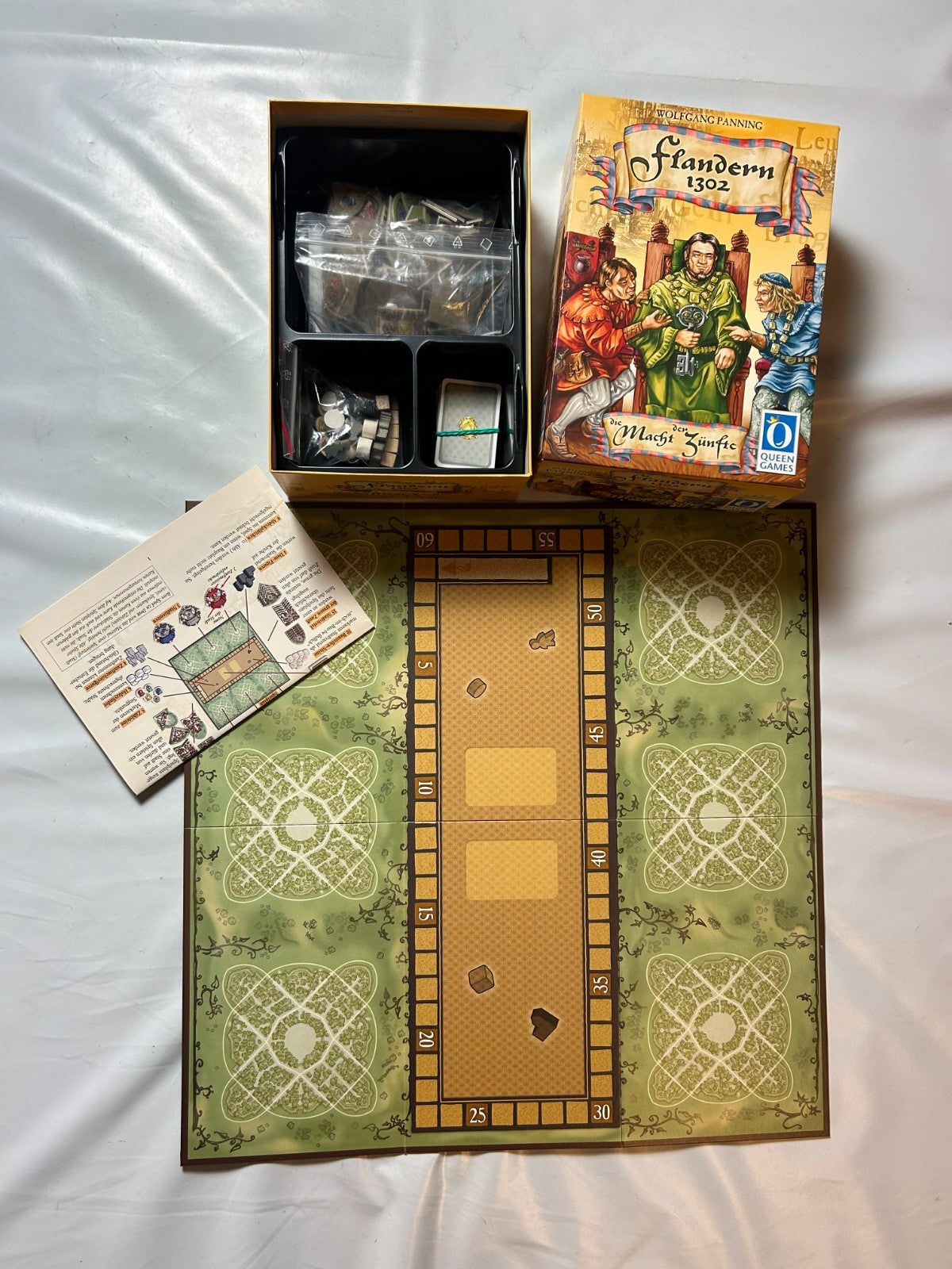 QUEEN GAMES  FLANDERN 1302  DIE MACHT DER ZÜNFTE  Vollständig - Ansicht 6