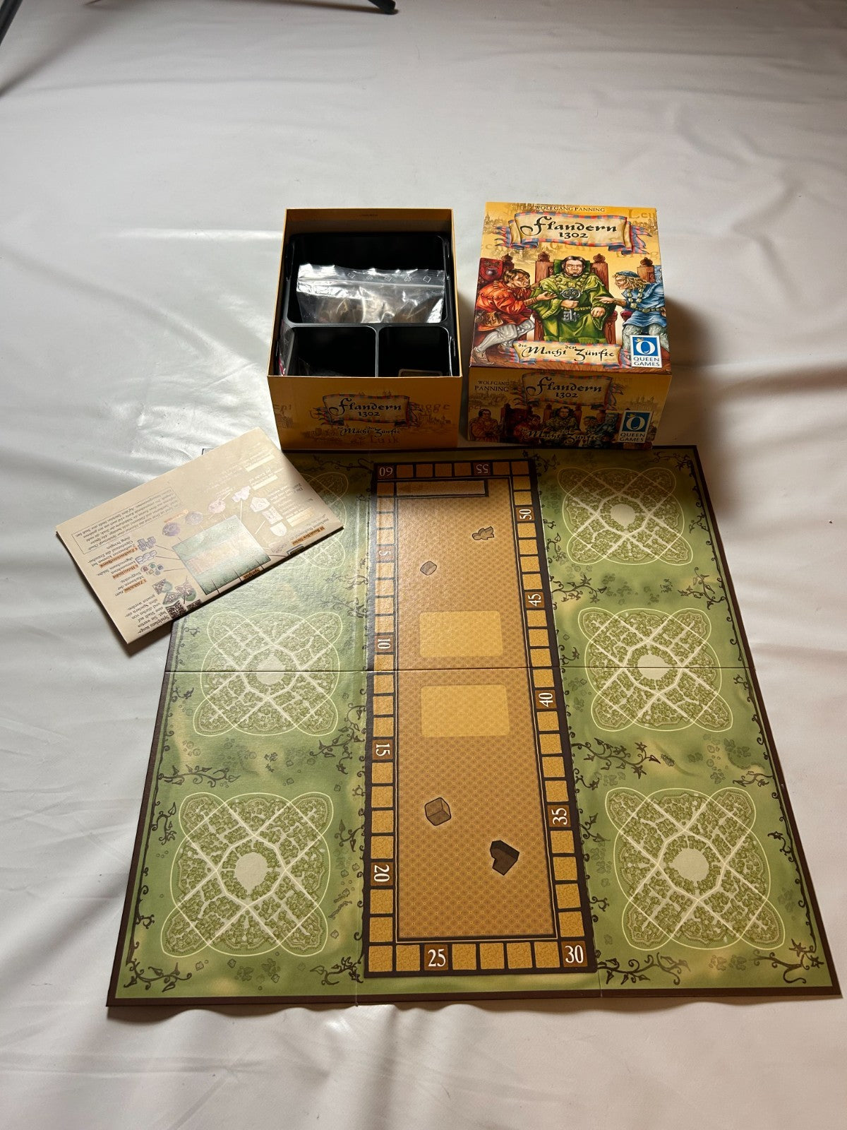 QUEEN GAMES  FLANDERN 1302  DIE MACHT DER ZÜNFTE  Vollständig - Ansicht 7