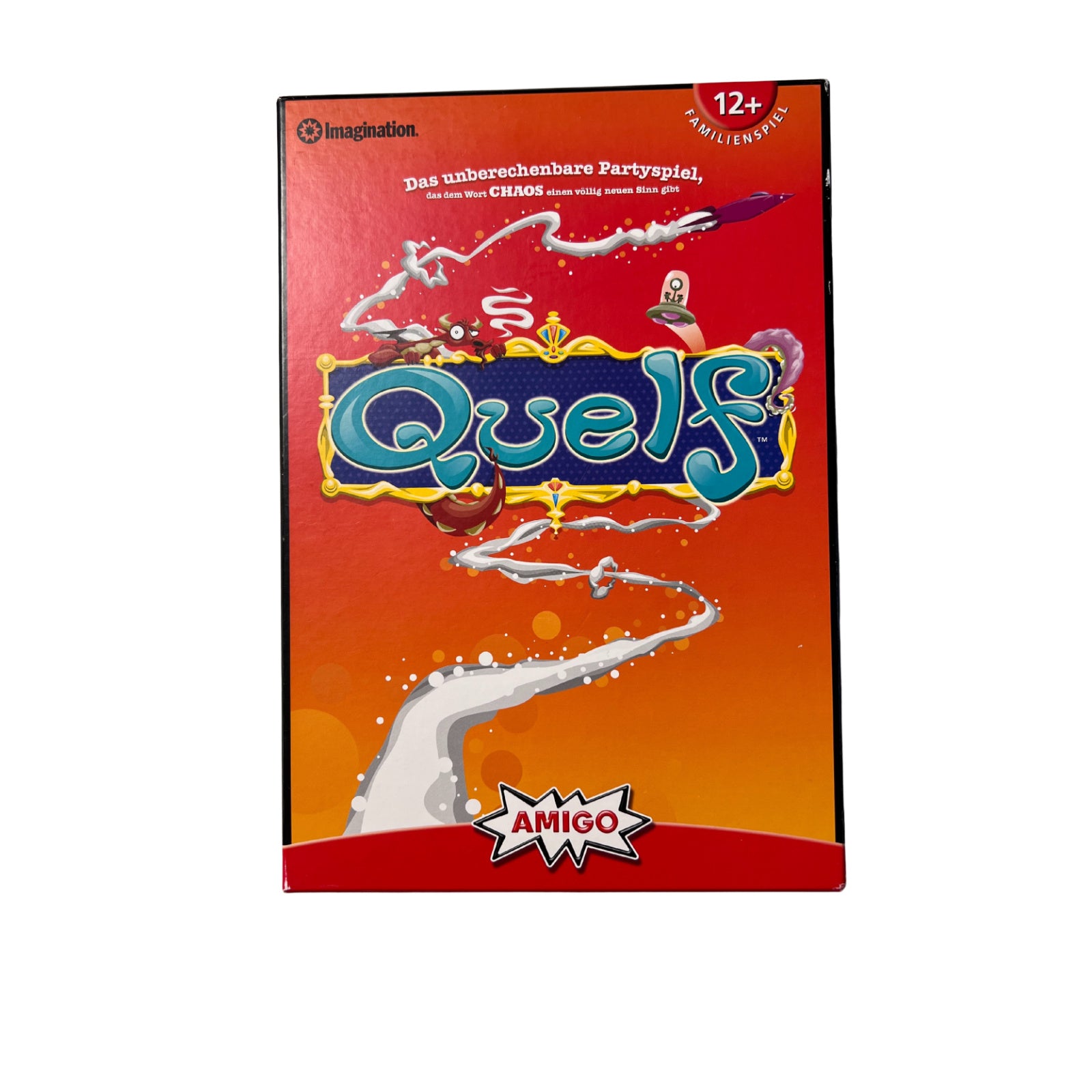 Quelf - Amigo 2009 - Das unberechenbare Partyspiel – SKU A10394 – Gesellschaftsspiel gebraucht kaufen bei Brettspielimperium