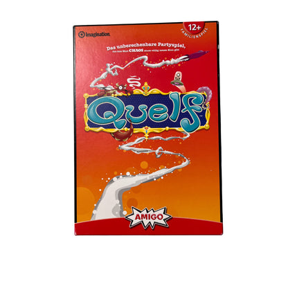 Quelf - Amigo 2009 - Das unberechenbare Partyspiel – SKU A10394 – Gesellschaftsspiel gebraucht kaufen bei Brettspielimperium