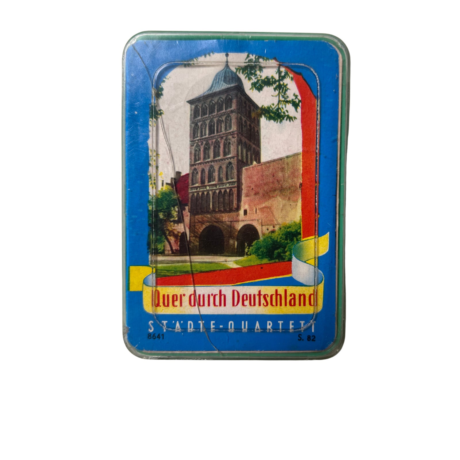 Quer durch Deutschland Quartett Schwager & Steinlein Nr. 8641 S.82 – SKU A6476 – Kartenspiel gebraucht kaufen bei Brettspielimperium