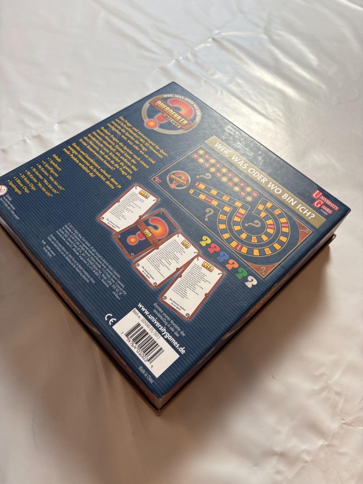 QUERDENKER DE LUXE Spiel UNIVERSITY GAMES - Vollständig - Ansicht 10