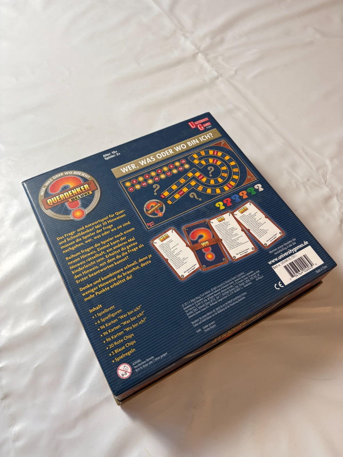 QUERDENKER DE LUXE Spiel UNIVERSITY GAMES - Vollständig - Ansicht 11