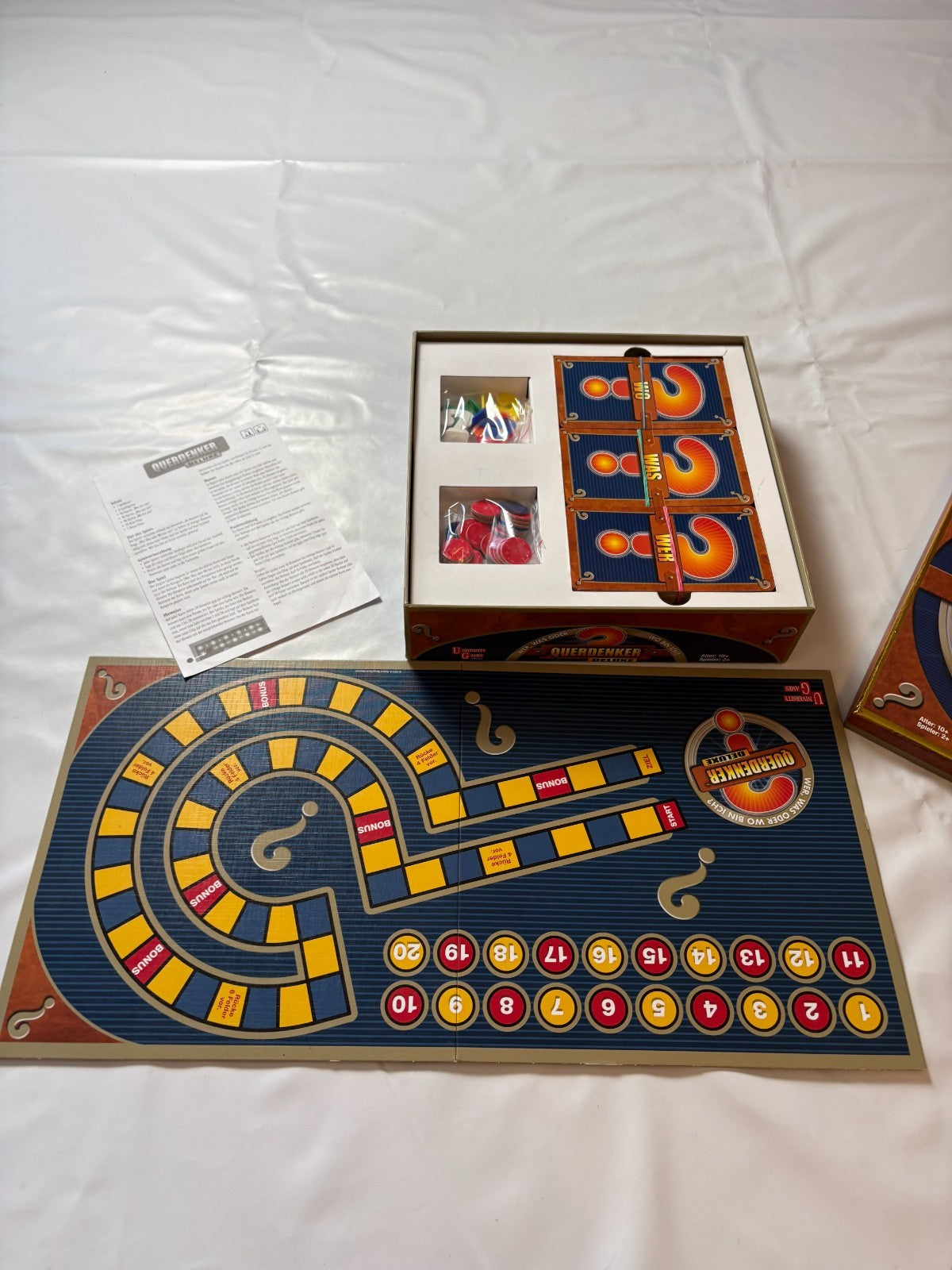 QUERDENKER DE LUXE Spiel UNIVERSITY GAMES - Vollständig - Ansicht 7