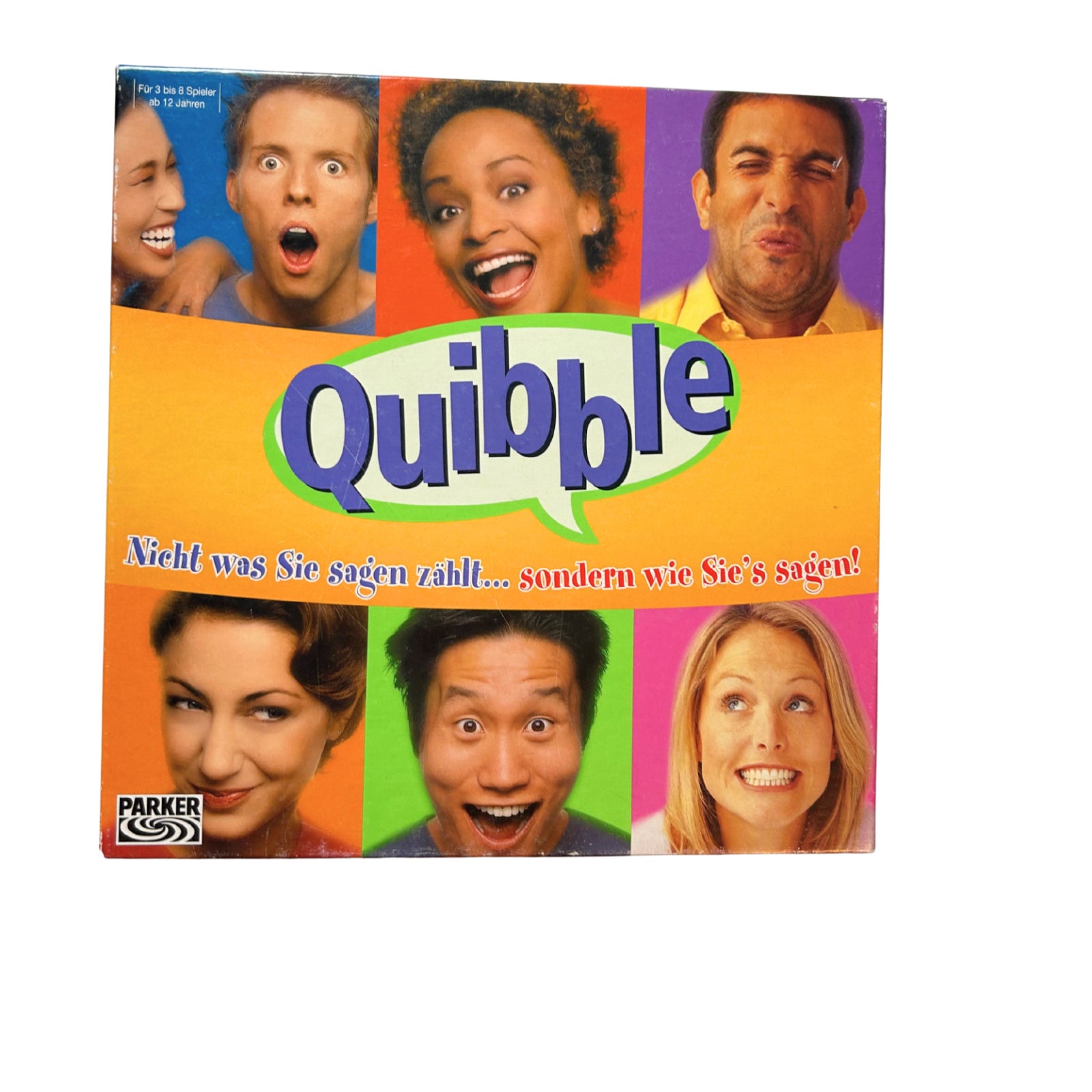 Quibble Partyspiel - Parker – SKU A11952 – Gesellschaftsspiel gebraucht kaufen bei Brettspielimperium