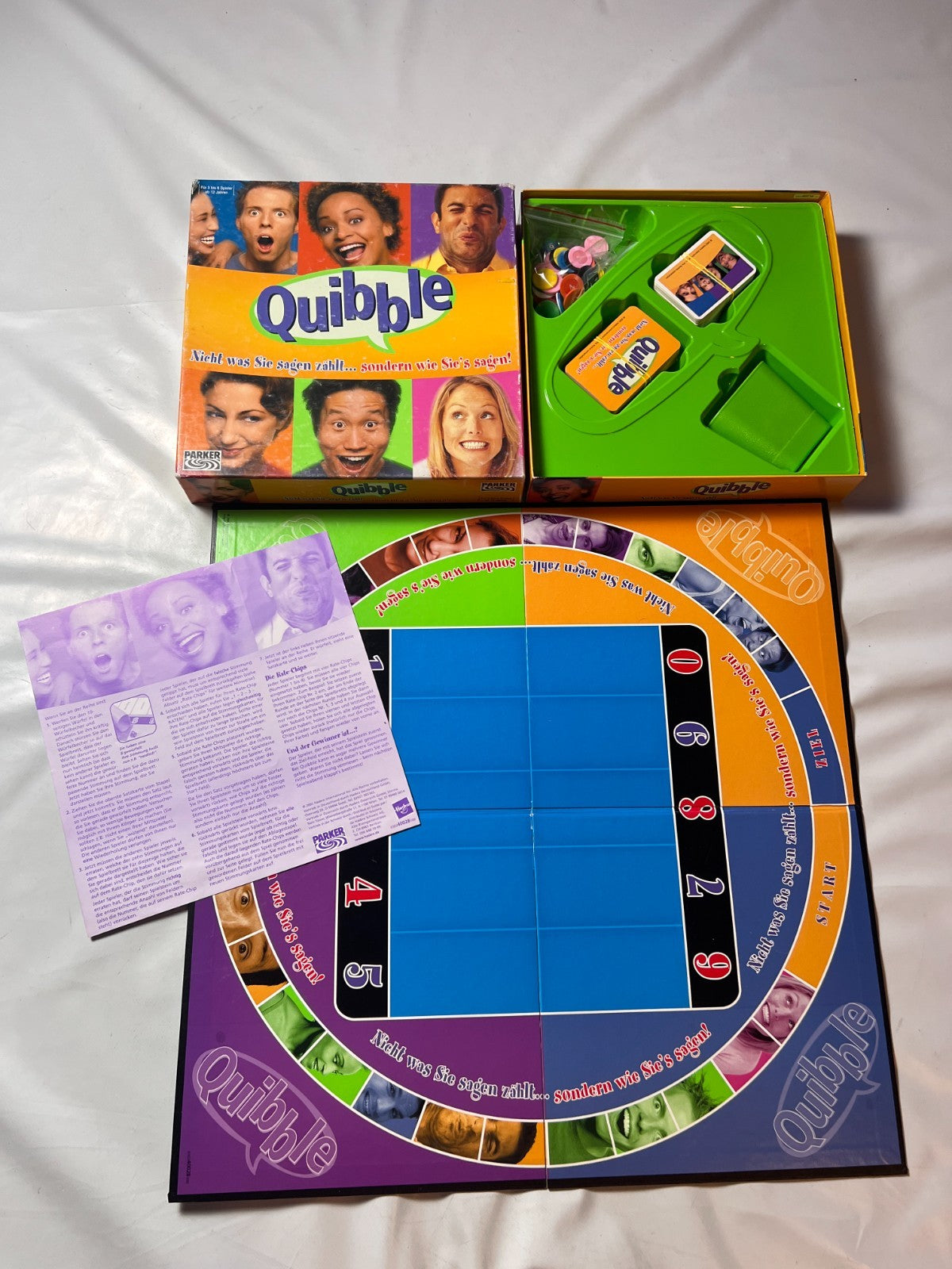 Quibble Partyspiel - Parker - Vollständig - Ansicht 2