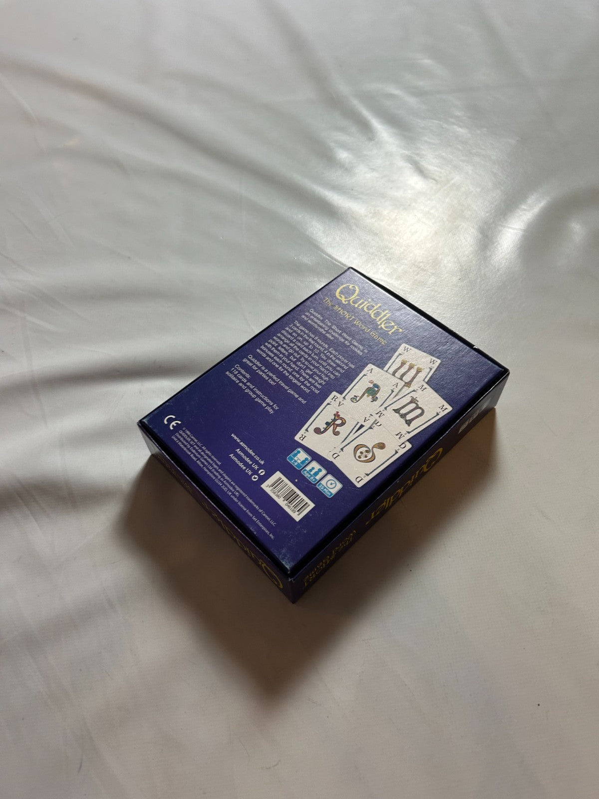 Quiddler Kartenspiel The Short Asmodee englisch 1996  Vollsändig - Ansicht 11