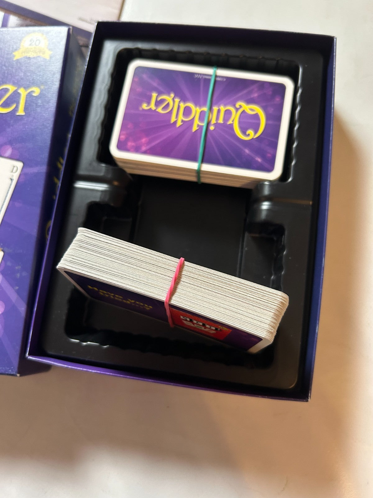 Quiddler Kartenspiel The Short Asmodee englisch 1996  Vollsändig - Ansicht 8