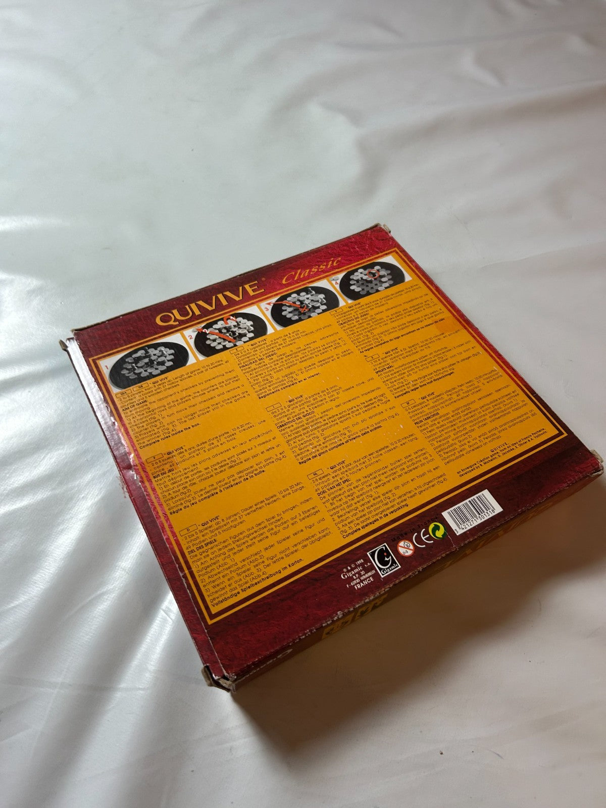 Quivive Classic 1998 Holz Brettspiel Gigamic  Vollständig - Ansicht 11
