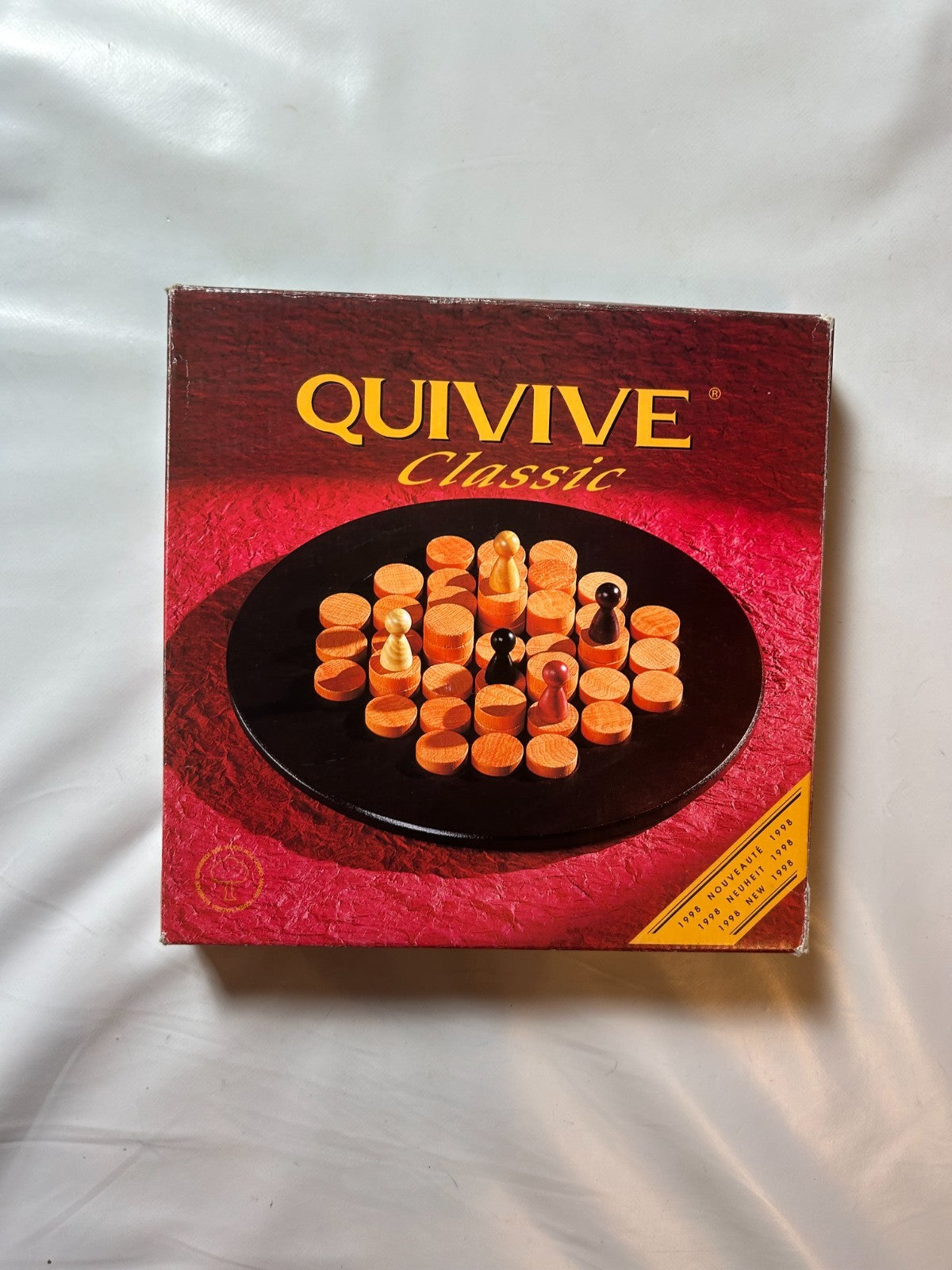 Quivive Classic 1998 Holz Brettspiel Gigamic  Vollständig - Ansicht 2