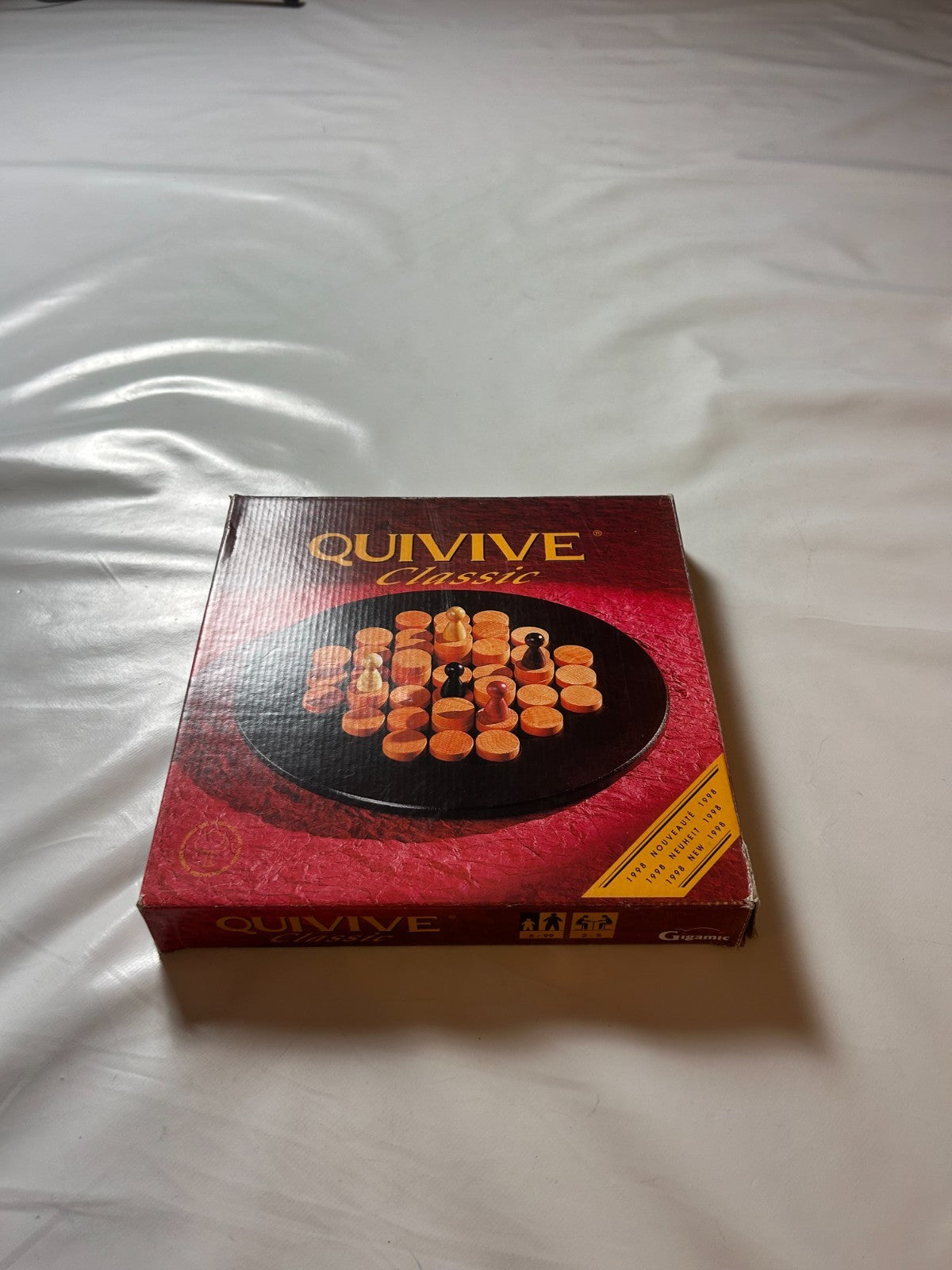 Quivive Classic 1998 Holz Brettspiel Gigamic  Vollständig - Ansicht 3