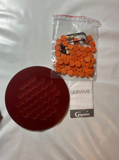 Quivive Classic 1998 Holz Brettspiel Gigamic  Vollständig - Ansicht 6