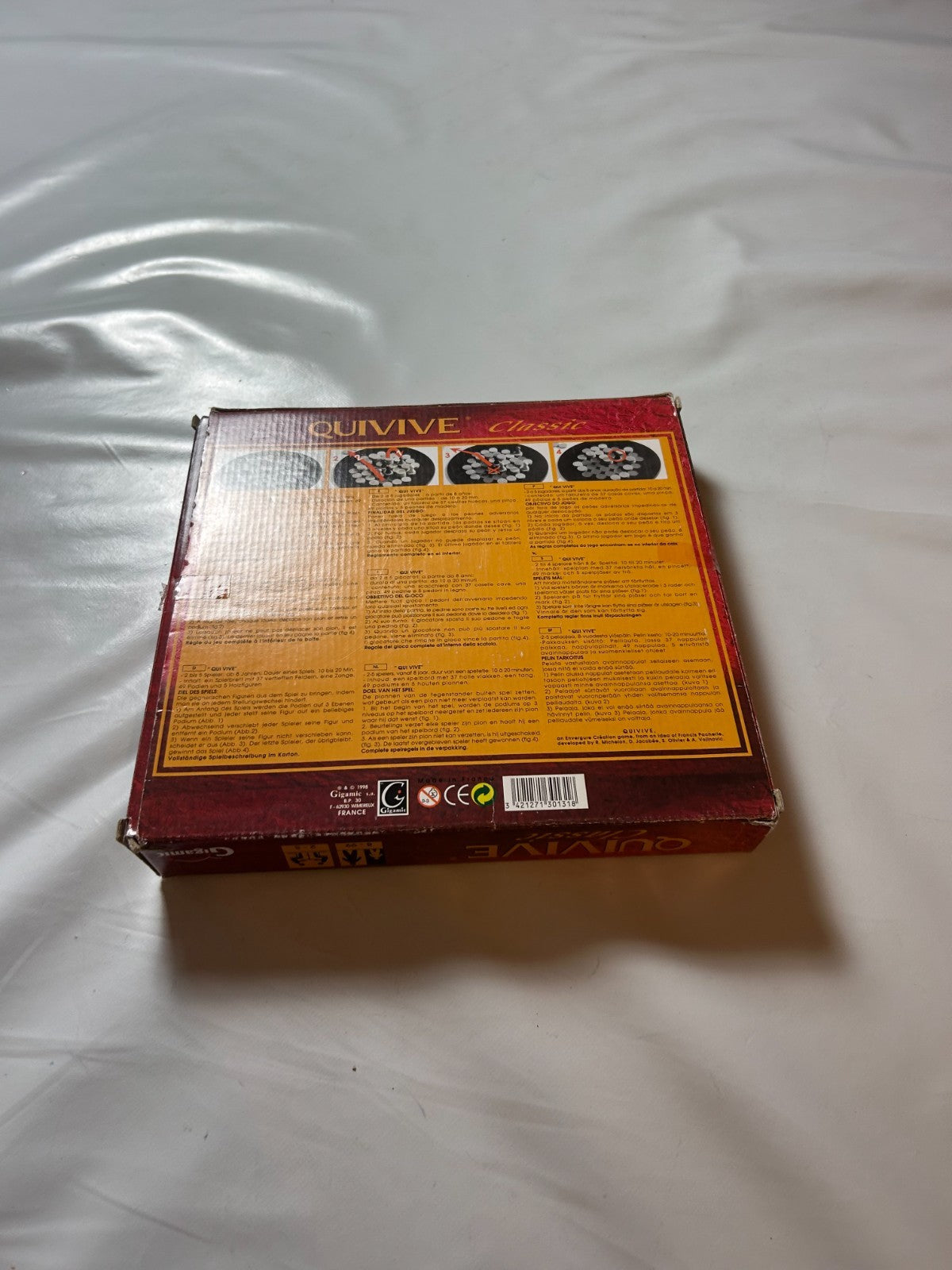 Quivive Classic 1998 Holz Brettspiel Gigamic  Vollständig - Ansicht 9