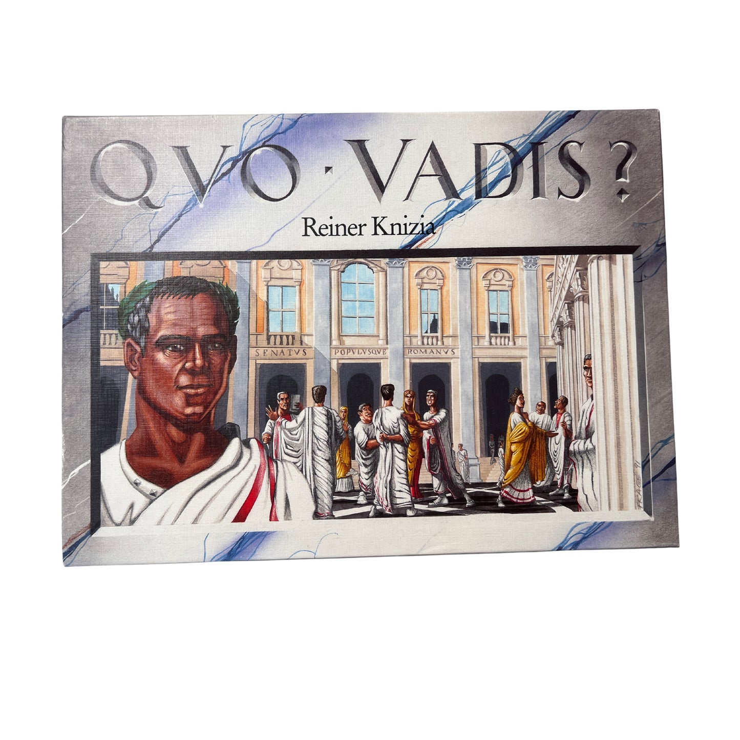 QUO VADIS ? Qvo Vadis? Brettspiel Taktikspiel Hans im Glück – SKU W9472 – Gesellschaftsspiel gebraucht kaufen bei Brettspielimperium