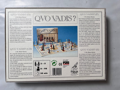 QUO VADIS ? Qvo Vadis? Brettspiel Taktikspiel Hans im Glück  Vollständig - Ansicht 2