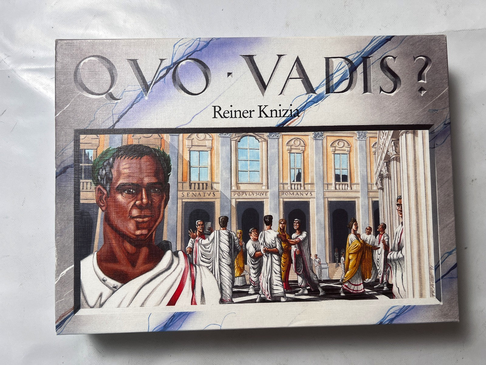 QUO VADIS ? Qvo Vadis? Brettspiel Taktikspiel Hans im Glück  Vollständig - Ansicht 5