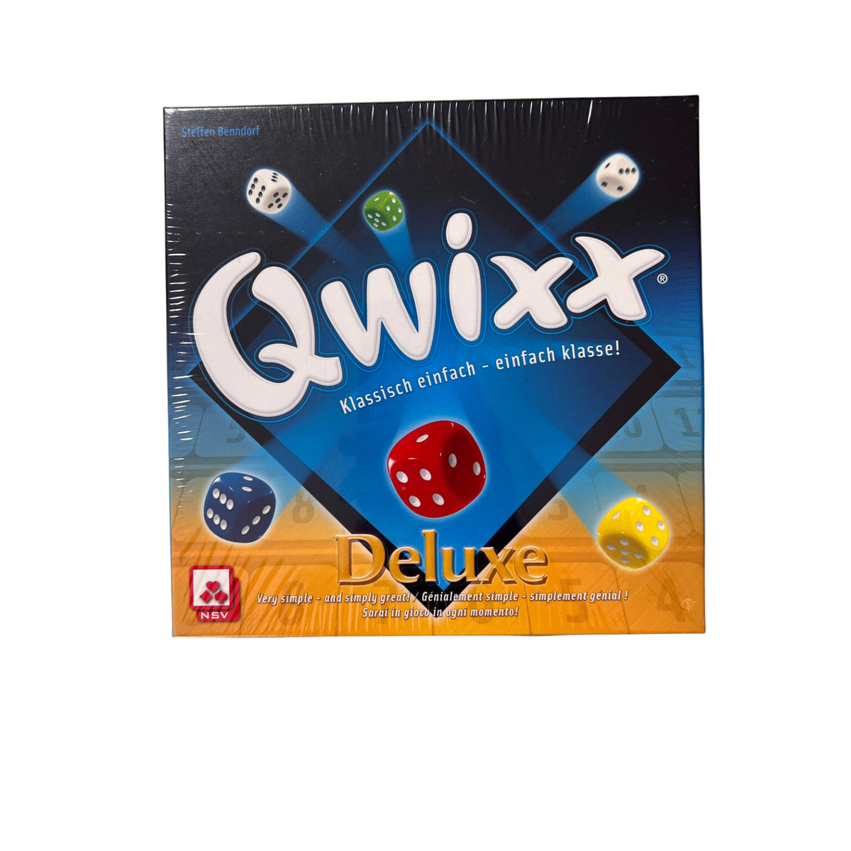 Qwixx Deluxe Gesellschaftsspiel Deutsch NBV – SKU A14058 – Gesellschaftsspiel neu kaufen bei Brettspielimperium