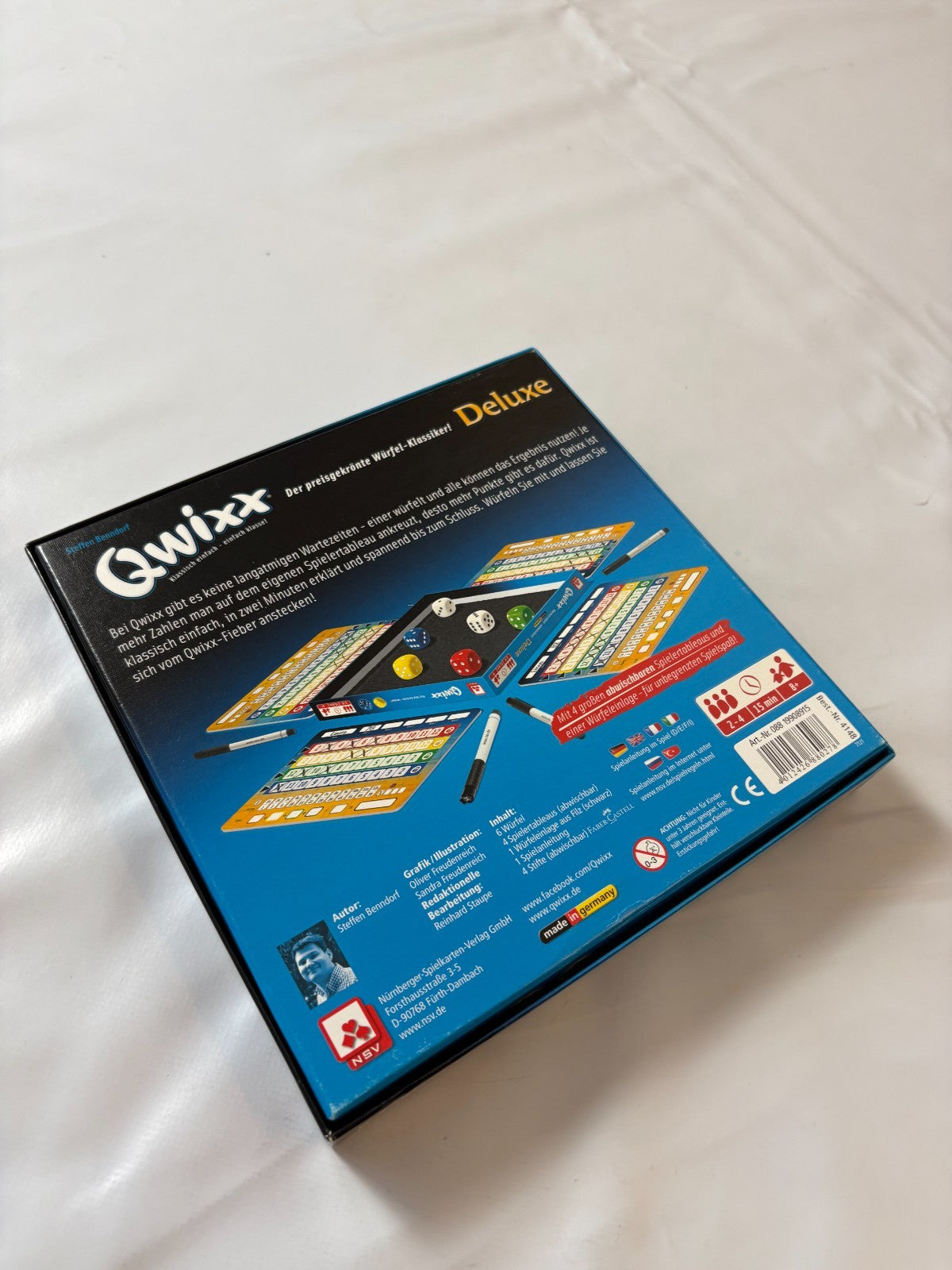 Qwixx Deluxe Gesellschaftsspiel Deutsch NBV - Vollständig - Ansicht 11