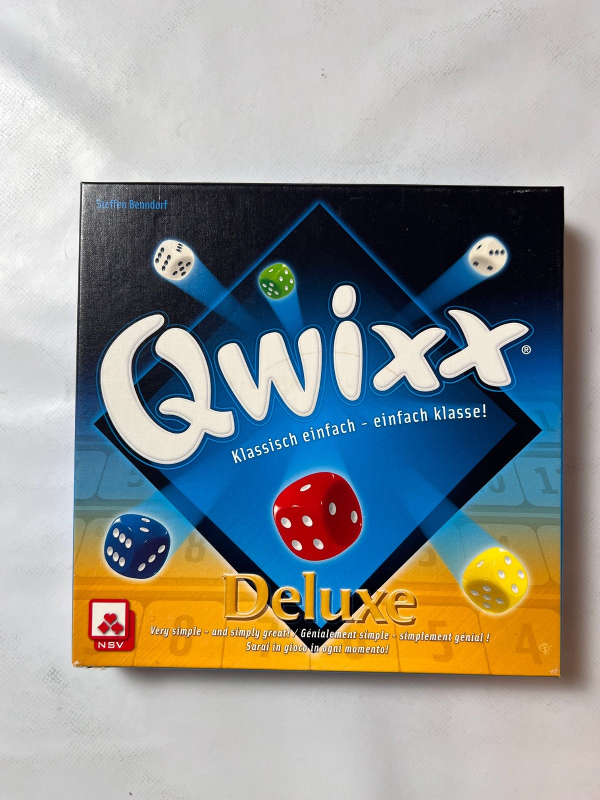 Qwixx Deluxe Gesellschaftsspiel Deutsch NBV - Vollständig - Ansicht 5