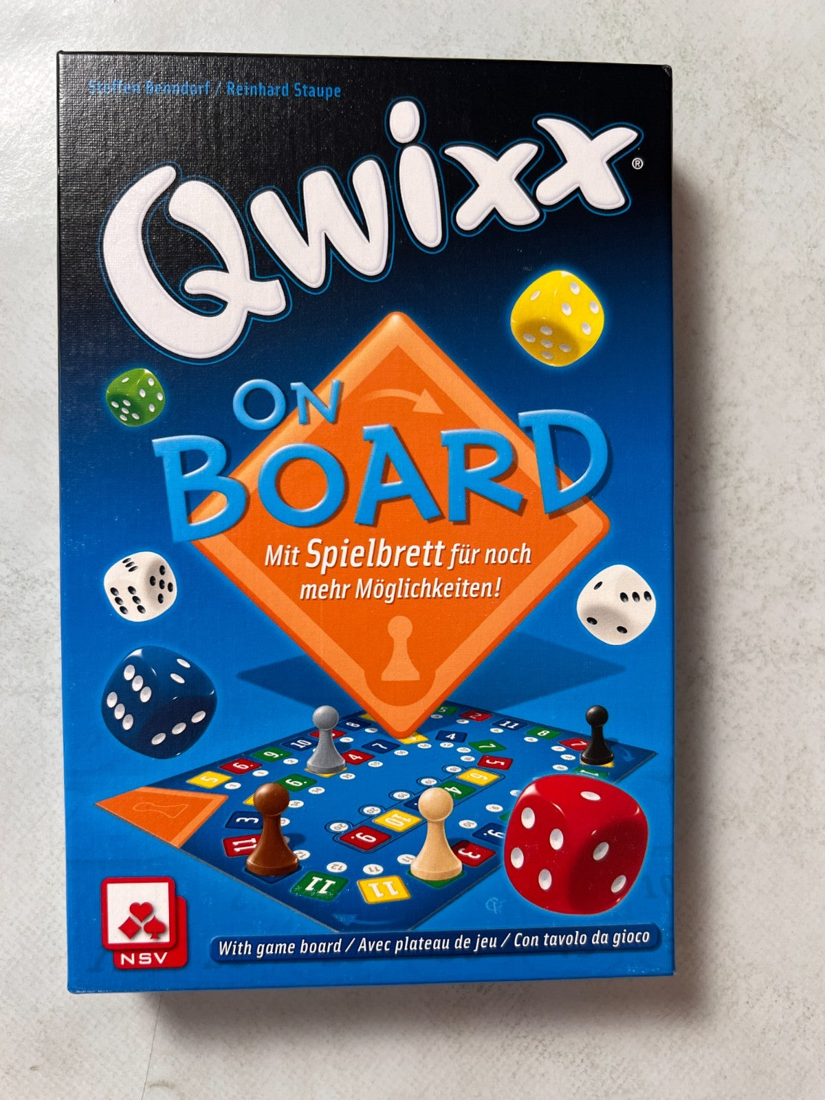 Qwixx On Board Brettspiel NSV Spielbrett - Vollständig - Ansicht 3