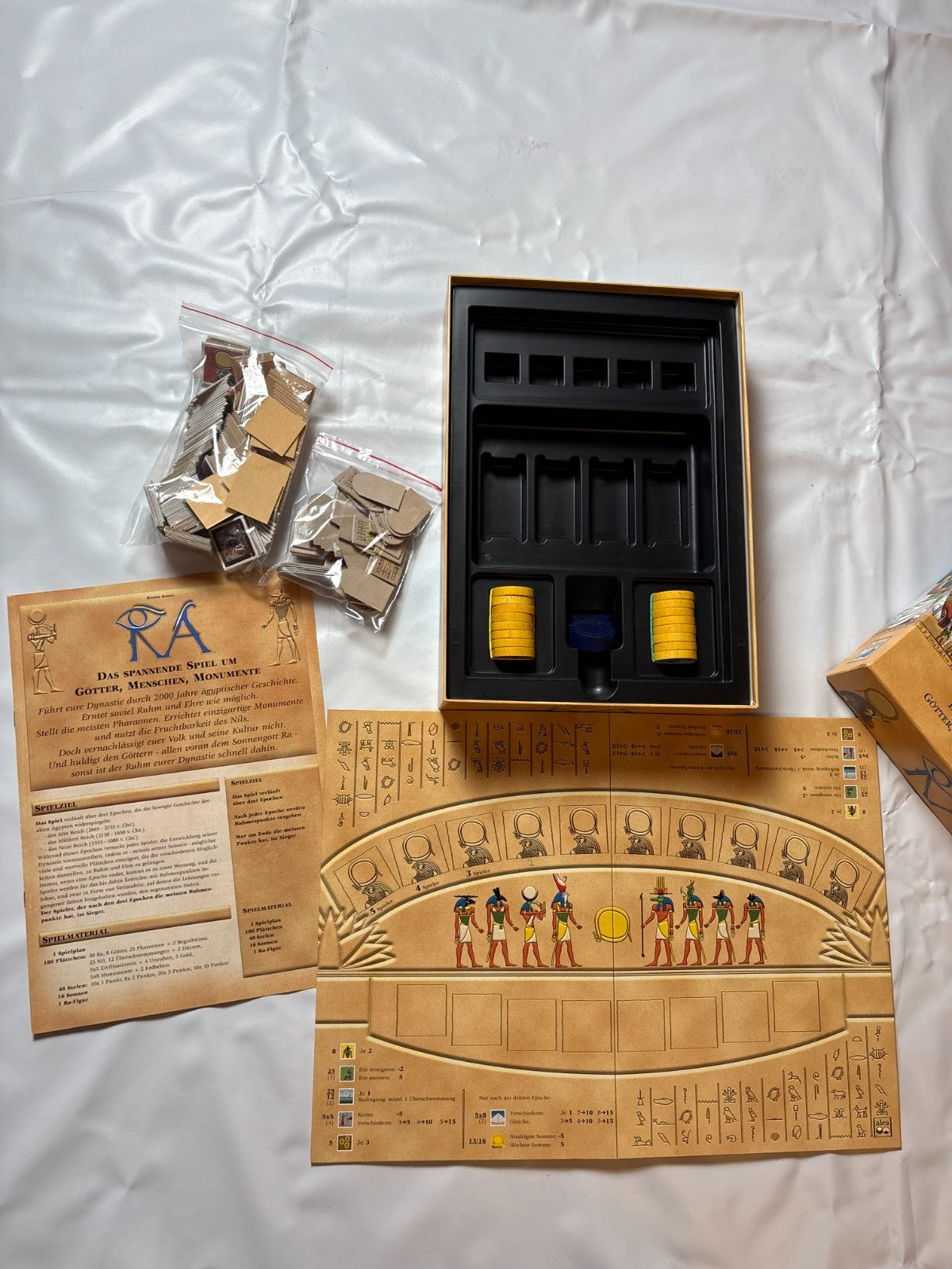 Ra Alea Ravensburger 1999 komplett Reiner Knizia Strategiespiel - Vollständig - Ansicht 6