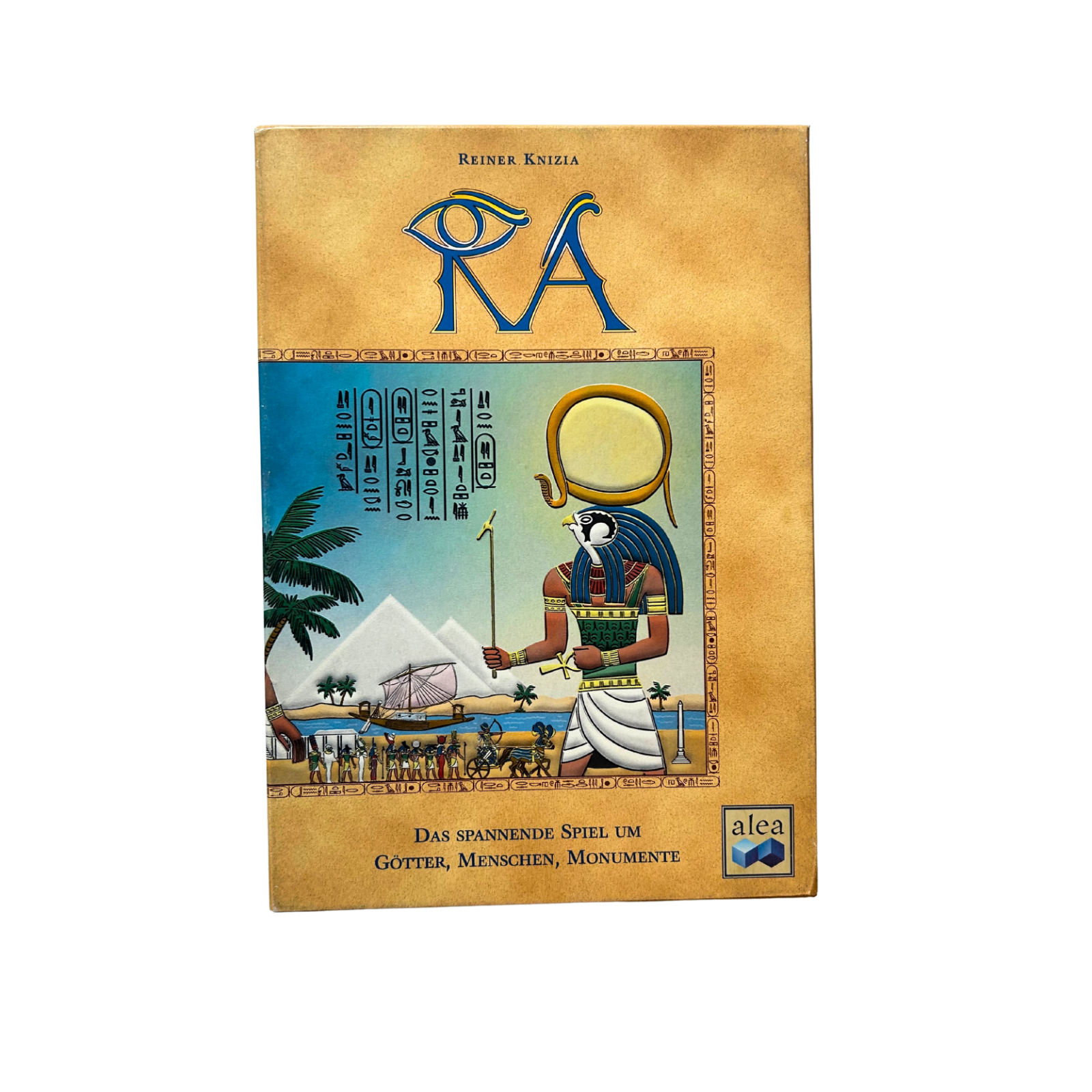 RA Gesellschaftsspiel Alea Ägypten Familienspiel 1999  vollständig - Ansicht 1