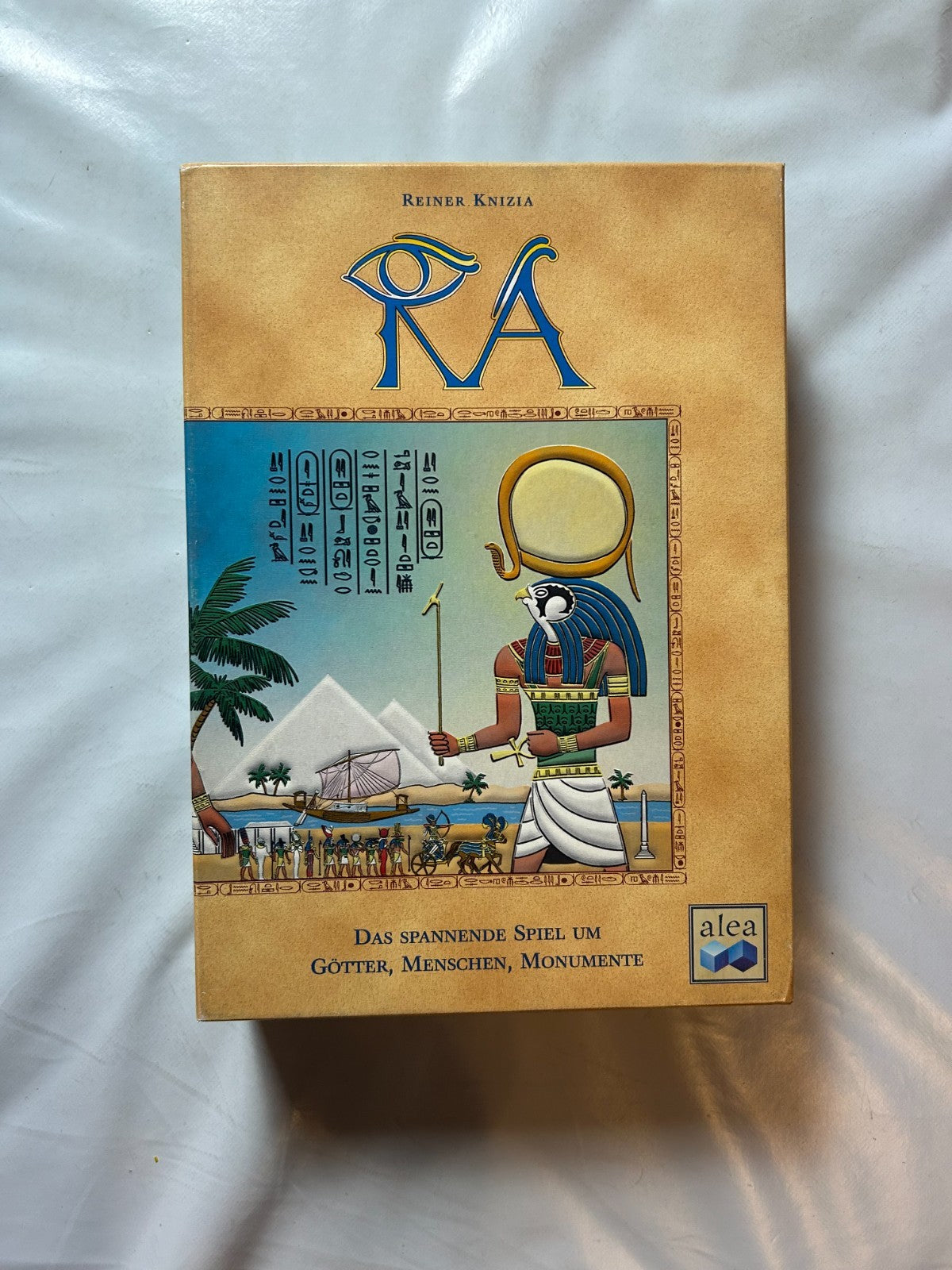 RA Gesellschaftsspiel Alea Ägypten Familienspiel 1999  vollständig - Ansicht 2
