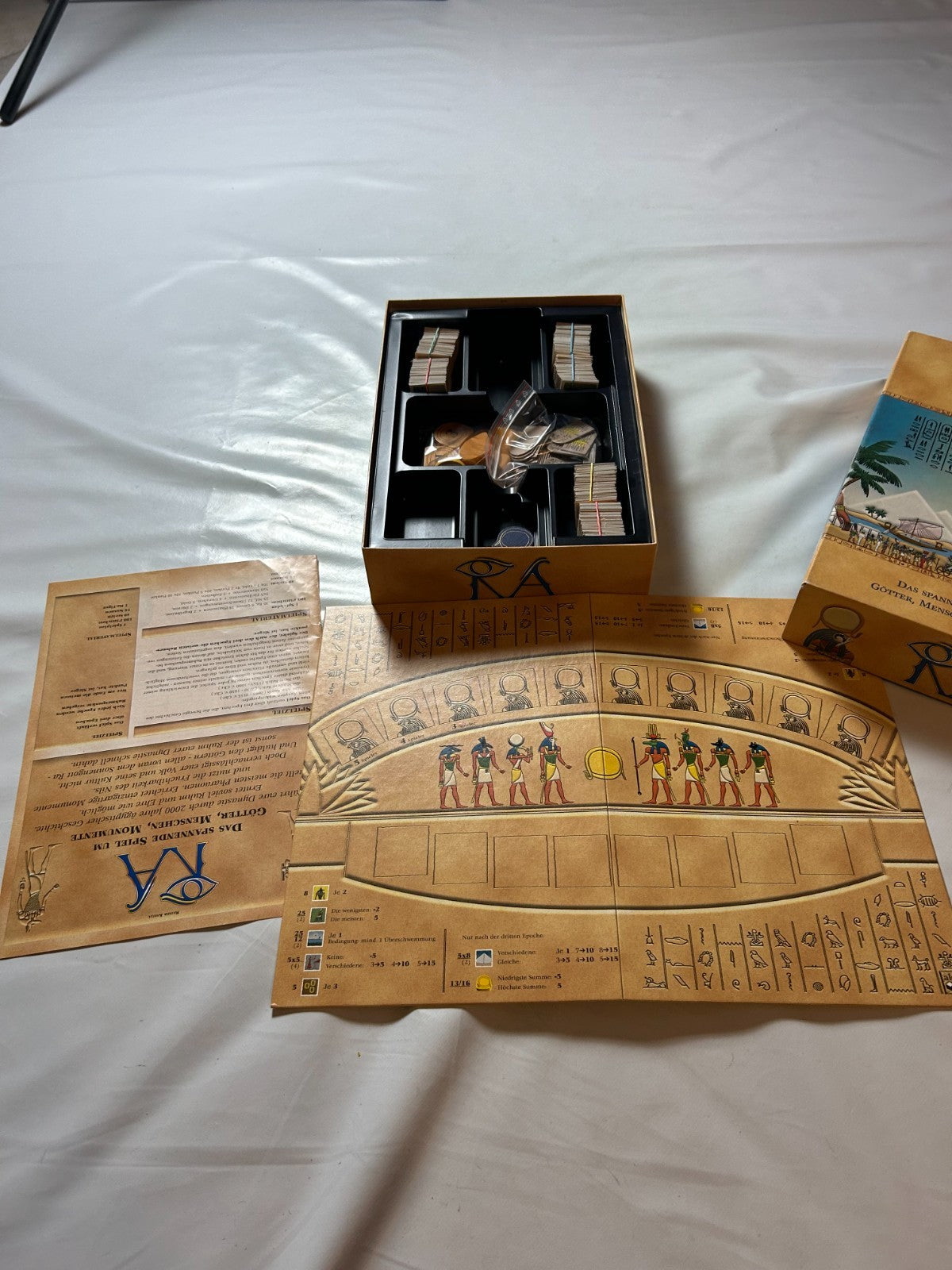 RA Gesellschaftsspiel Alea Ägypten Familienspiel 1999  vollständig - Ansicht 7