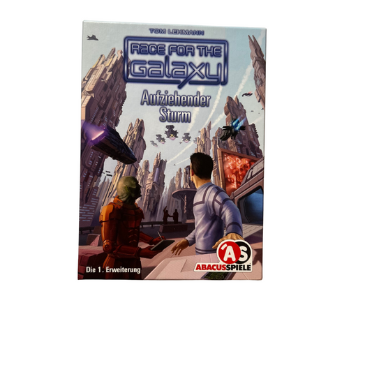 Race for the Galaxy Spiel 1. Erweiterung Aufziehender Sturm Abacus  Unbespielt - Ansicht 1