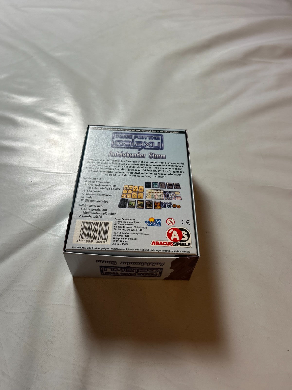 Race for the Galaxy Spiel 1. Erweiterung Aufziehender Sturm Abacus  Unbespielt - Ansicht 10