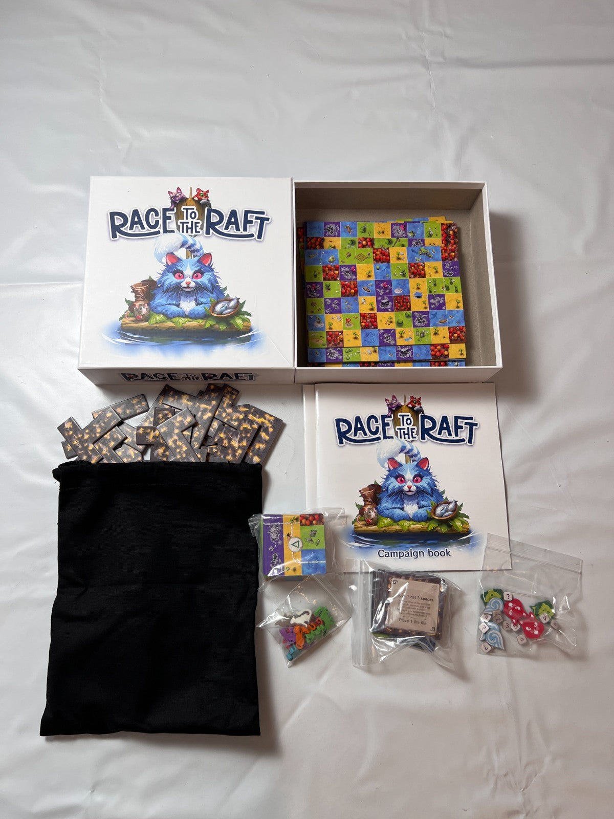 Race to the Raft - Brettspiel englisch 2023 The City of Games - Vollständig - Ansicht 2