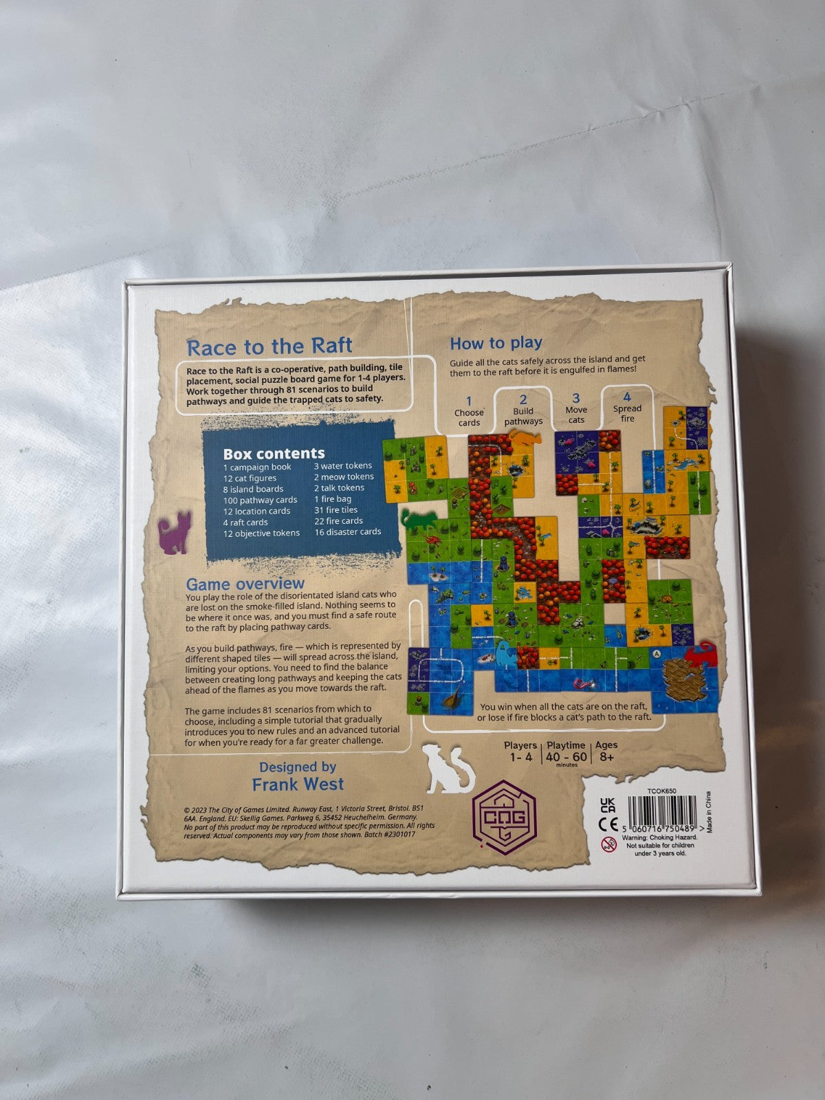 Race to the Raft - Brettspiel englisch 2023 The City of Games - Vollständig - Ansicht 9