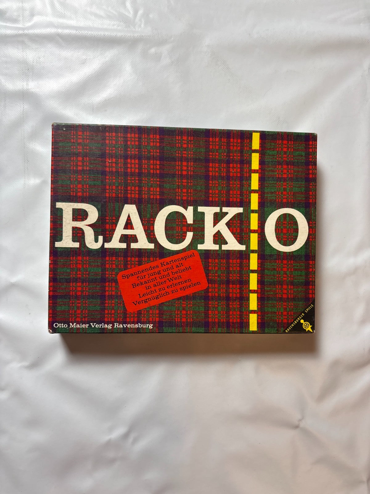 Racko Spiel Ravensburger 70er Vintage Kartenspiel komplett Retro - Vollständig - Ansicht 2