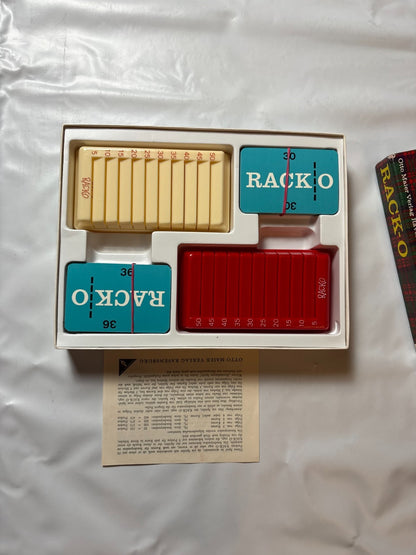Racko Spiel Ravensburger 70er Vintage Kartenspiel komplett Retro - Vollständig - Ansicht 6